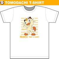 【HOT】Pokemon T-shirT ลาย เนี๊ยส์ "Meowth" by Tomodachi T-shirT100%cotton