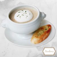 [E-Voucher] Audrey -- Audrey E-Coupon Cream of Mushroom Soup with Truffle Oil Infused -- E-Coupon ซุปครีมเห็ด Audrey ราคาปกติ 341 บาท