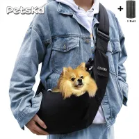 【YF】 Petskd-Bolsa de ombro portátil ar livre para animais estimação canino mensageiro gato bolsa caminhada cachorro e gatinho nylon