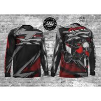 [In stock] 2023 design shirt full motorcycle 150 honda xr sublimation long sleeve new，Contact the seller for personalized customization of the name