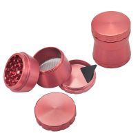 [COD] Cross-border hot-selling aviation aluminum alloy smoke grinder diameter 56mm four-layer drum type