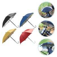 【CC】✲  4 Pcs Sunshade Riding Small Umbrella Car Holder Accessory Cover Decorate