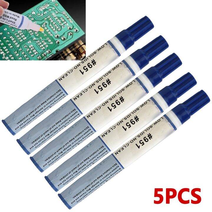 NonConductive Soldering Flux Pen Welding 10ml Applicator For PCB Board