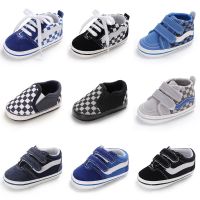 【hot】！ VALEN Prewalker Male And Female Baby Fashion Canvas Shoes 0-18 Months Newborn Toddler