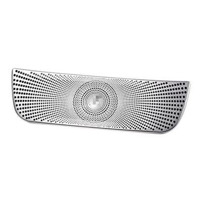 for Benz C E Class GLC GLA W205 W213 X253 Car Stainless Steel Rear Armrest Air Vent Outlet Horn Cover Trim Accessories