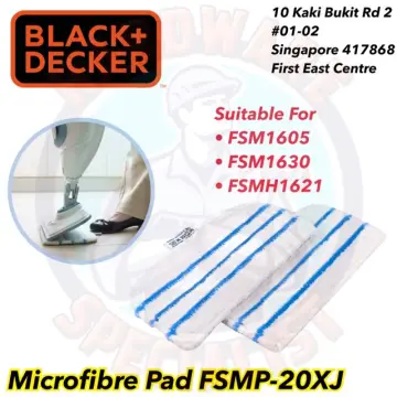 10PCS Steam Mop Replace Cloth Pad For Black+Decker Steam Mop FSM1610  FSM1630 FSMH13E5 FSMH1321