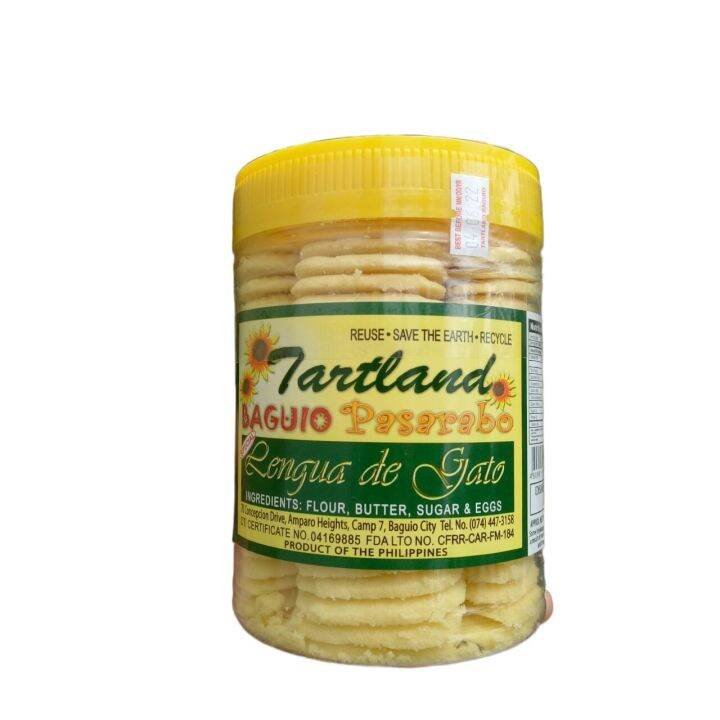【Spot goods】 Tartland Lengua De Gato Baguio icacies Baguio Pasalubong
