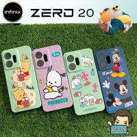 เคส TPU ยาง ลายสุดเท่ห์ ( คละลาย ) ชุดที่ 12 สำหรับ Infinix Zero 20