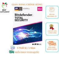 PHẦN MỀM DIỆT VIRUS BITDEFENDER TOTAL SECURITY 5-DEVICES, 1-YEAR thumbnail