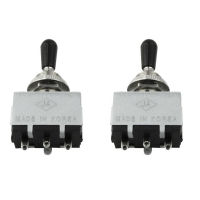 Box Style for Les Paul Sg 3 Way Pickup Selector Toggle Switch(Pack Of 2)