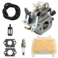 2X Carburetor Tune Up Kit for Stihl MS171 MS181 MS211 ZAMA C1Q-S269 Carb Chainsaw