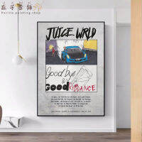 Juice Wld Goods &amp; Good Riddance โปสเตอร์หน้าปกอัลบั้มและภาพพิมพ์ภาพวาดผ้าใบผนังห้องนั่งเล่นตกแต่งบ้านภาพจิตรกรรมฝาผนังผ้าใบ