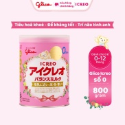 Sữa Glico Icreo Balance Milk Icreo Số 0 - Lon 800g