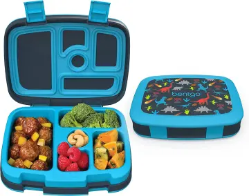 Bentgo Fresh Leak-Proof, Versatile 4-Compartment Bento-Style Lunch Box Green