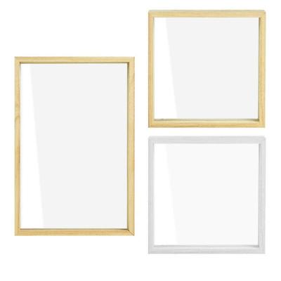 Kids Artwork Frames Transparent Picture Display Changeable Artwork Board Frame Painting Pad Glass Panel For Kids Painting