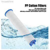 ๑∏❏  8pcs Shower Head Filters 85mm Pressurized Handheld Bathroom Showering PP Cotton Shower Head Filter Handheld Bath Sprayer Filter