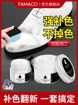 White colour shoe on sale polish