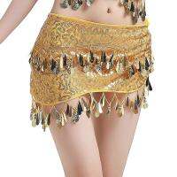 Dolity เดรสคลุมสะโพกสำหรับสตรี,ชุดเสื้อผ้าสำหรับเต้น Belly Dance พร้อมกระโปรงเหรียญประดับพู่