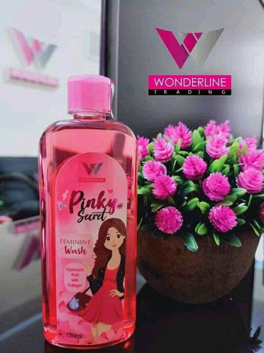 Pinky Secret Feminine Wash Antibacterial with hyaluronic acid and