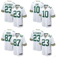 NFL Green Bay Packers Game Jersey Alexander Love Doubs Football Tshirt Sports Tee Fans Edition Plus Size