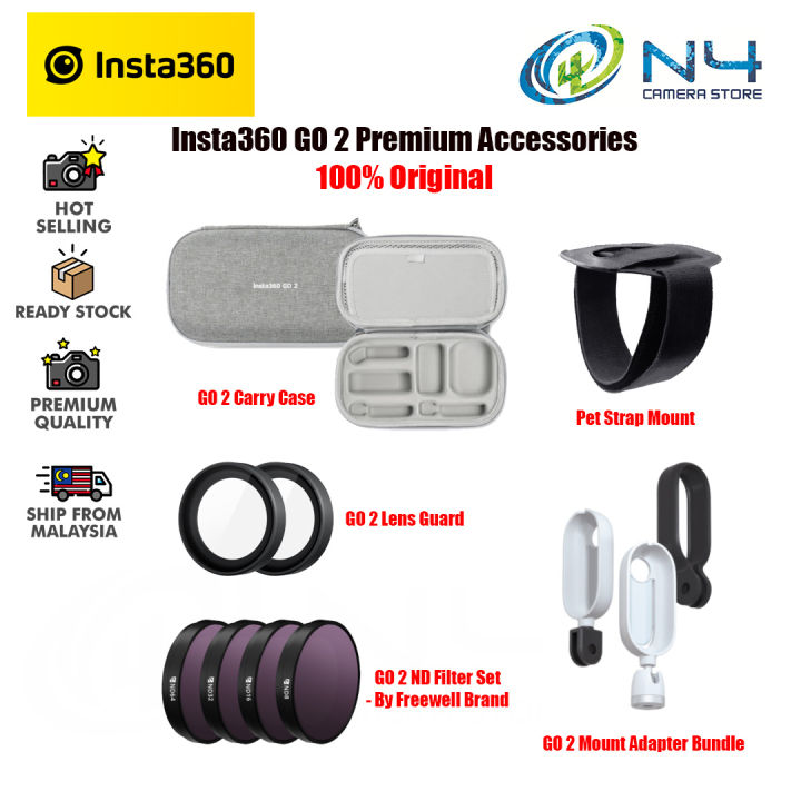 Insta360 GO 2 (32GB) USBパワーマウント＆マウントアダプターバンドル付き - カメラ、光学機器