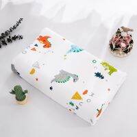 【CW】☢❁  30x50CM Cotton Childrens Pillowcase Baby Cartoon Rubber Memory Cover