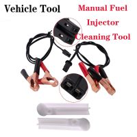 Vehicle Fuel Injector Flush Cleaner Adapter Car Cleaning Tool with 2 Nozzles Clean Car Motorcycle Fuel Injectors Car Accessories