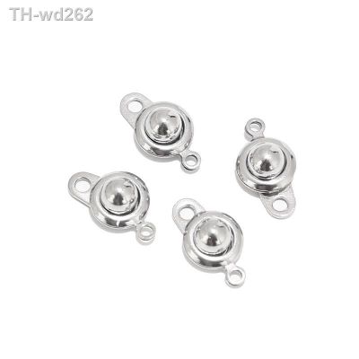 【CW】 10pcs  Snap-on Clasps for Necklace Jewelry Making 8mm 9mm Fastener Hooks Connectors Accessories