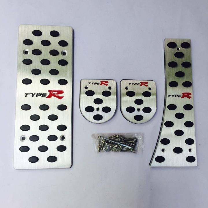 Type R Aluminum Pedal for Honda Civic FD Manual Transmission with