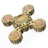 【CC】✳♀✚  Fidget Kinetic Spinner Removable Turbine Hand Spinners tip Xmas Children Adult Stress