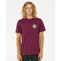 RIP CURL เสื้อยืด CTEST9 WETSUIT ICON TEE S22