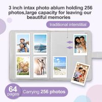 256 Pockets 3 inch Photo Album Mini Instant Picture Case Storage for Kids Children Gift Scrapbooking Picture Case Photo Album  Photo Albums