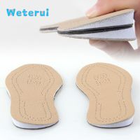 Cowhide Leather Insoles O/X leg Orthopedic Correction Shoe Inserts for Women Men Pad Knock Knee Pain Bow Legs Valgus Varus Shoes Accessories