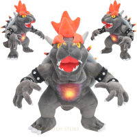 3รูปแบบการ์ตูนของเล่นตุ๊กตาโกรธ Bowser สีเขียว Bowser Meowser แมว Bowser นุ่มยัดตุ๊กตาของเล่นตุ๊กตาสำหรับเด็กของขวัญคริสต์มาส