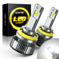 AUXITO 2ชิ้น120W 22000LM 9005ไฟหน้ารถมอเตอร์ไซค์แบบ LED HB3 Lampu Depan Mobil ไฟหน้า LED อัตโนมัติ H11สว่างมากสีขาว6500K