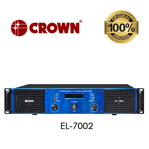 EL7002 CROWN POWER AMPLIFIER ELEGANT SERIES 4 CHANNEL Lazada PH