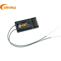 Corona R4SF 4ช่อง Futaba S-FHSS FHSS โปรโตคอลตัวรับสัญญาณที่รองรับสำหรับ T6J T8J T10J RC เครื่องบินรถรุ่นอุปกรณ์เสริม