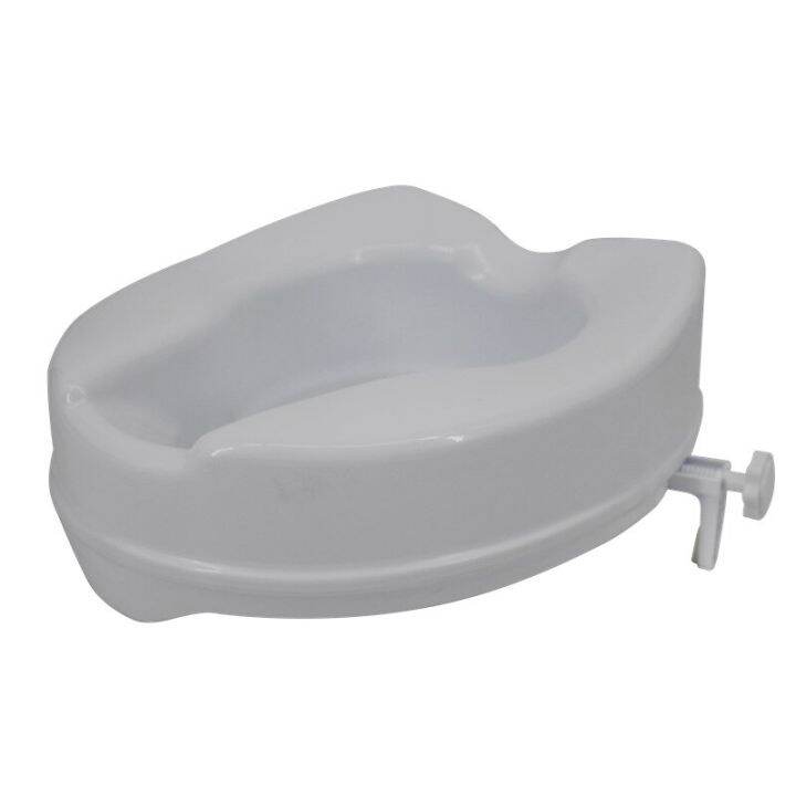 Raised Toilet Seat Lift Safety Height Elevated Tightening Disabled