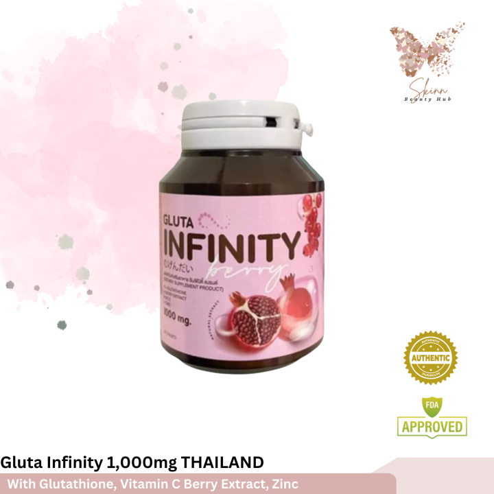 Gluta Infinity 1,000mg THAILAND - Professional Strength Collagen ...