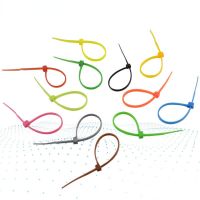 3*100MM 100pcs / bag  plastic cable ties with self-locking nylon cable ties International standards