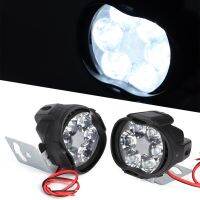 【Clearance Sale】2PCS 6 LED Spot Fog Light ไฟหน้ารถจักรยานยนต์ Universal Waterproof Front Head Lamp 12V