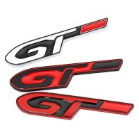 GT Logo สำหรับ PEUGEOT RCZ 508 408 308สติกเกอร์ด้านหลังตัวนูนติดฝากระโปรงท้ายป้ายด้านข้างรถ3D โลหะดัดแปลง208 307 2008 3008 4008 5008