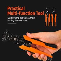 Professional Electrician Wire Tool Cable Wire Stripper Cutter Crimper Automatic Multifunctional Crimping Stripping Plier Tools