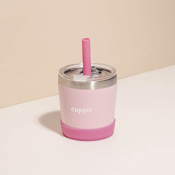 Cuppie Stackable Double Wall Stainless Cups for Toddlers and Kids (8oz ...