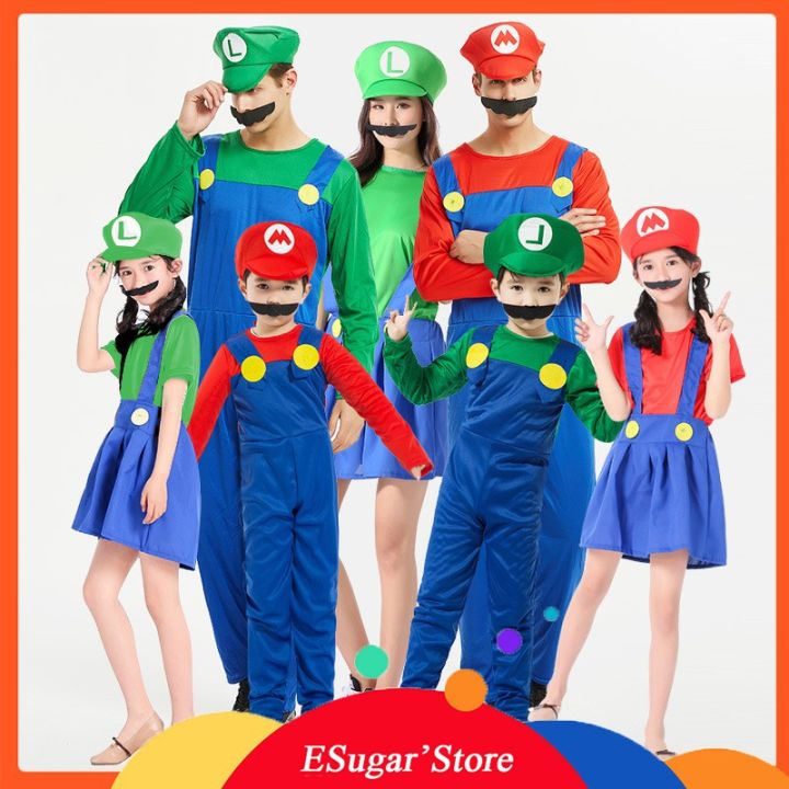 Mens Super Mario Costume