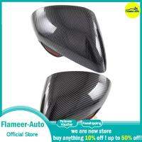 Flameer ที่ตกแต่งเคสโทรศัพท์กระจกมองหลัง2x ทนทานสำหรับลายคาร์บอนไฟเบอร์ Byd Dolphin Atto 2 Ea1