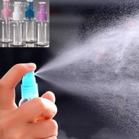 10 PCS 50ml/30ml/20ml/10ml Small Empty Plastic Transparent Spray Bottles for Makeup Skin Care Refillable Portable Soap Dispenser