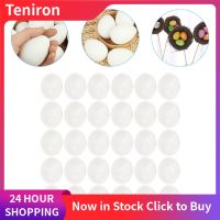 Teniron 30 ชิ้นเลียนแบบไข่อีสเตอร์ DIY มือทาสีไข่ตกแต่งไข่รุ่นสำหรับเด็ก