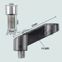 ={} ": 10มิลลิเมตรสกรูกระจกรถจักรยานยนต์ขยาย Riser Spacers ขยายอะแดปเตอร์อุปกรณ์มอเตอร์ไซค์สากล