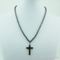 【hot】▥☽✑  Hematite Necklace Beads Magnetic Neck Pendant Religious Jewelry